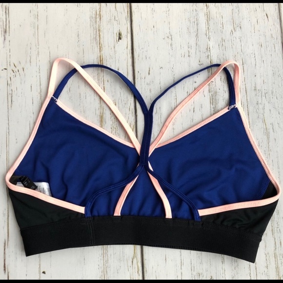 Adidas Blue Sports Bra Size Small - Picture 2 of 2
